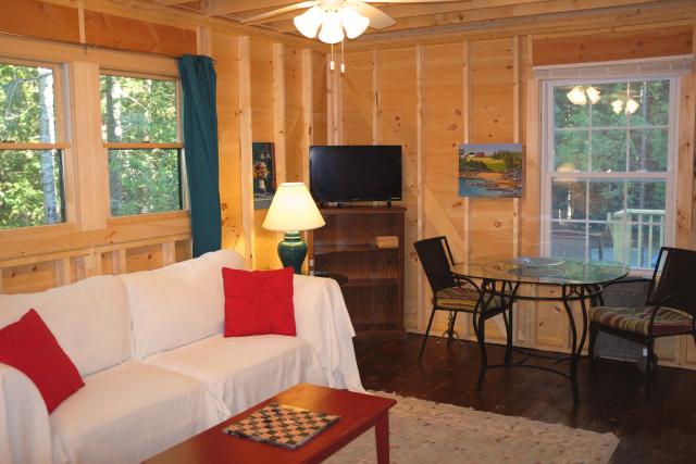 Living Space with Ceiling Fans